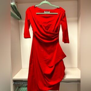 Sexy red dress Chiara bony